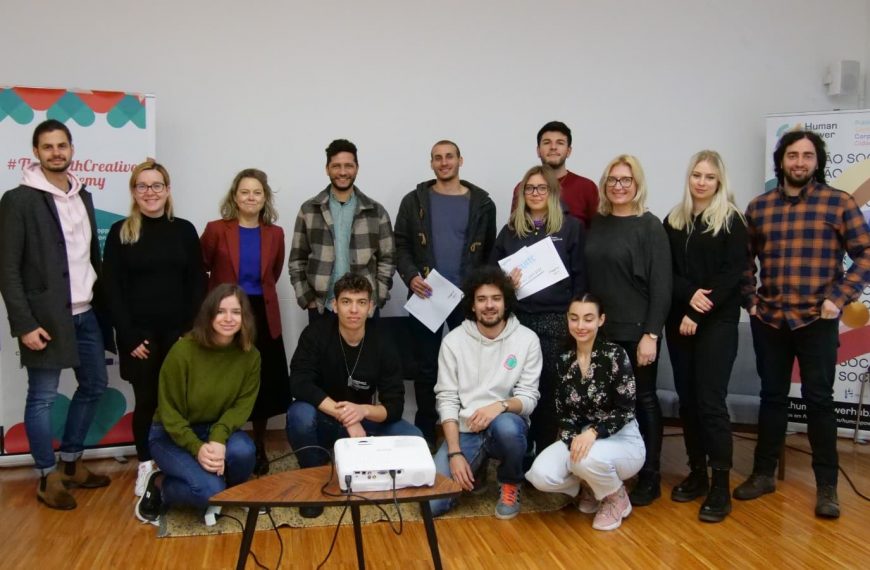 #TheYouthCreativeAcademy: Entrepreneurship in Creative Industries blended-mobility – BRAGA, PT
